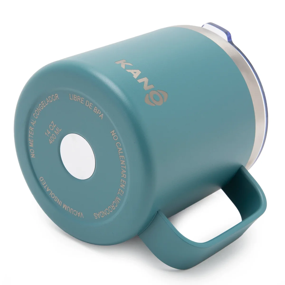 Taza Térmica 400 ml Turquesa - Imagen 8