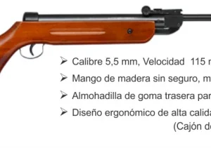 RIFLE B1-4 (MADERA) / RESORTE