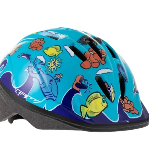 Casco Infantil N1 Azul Animal Océano