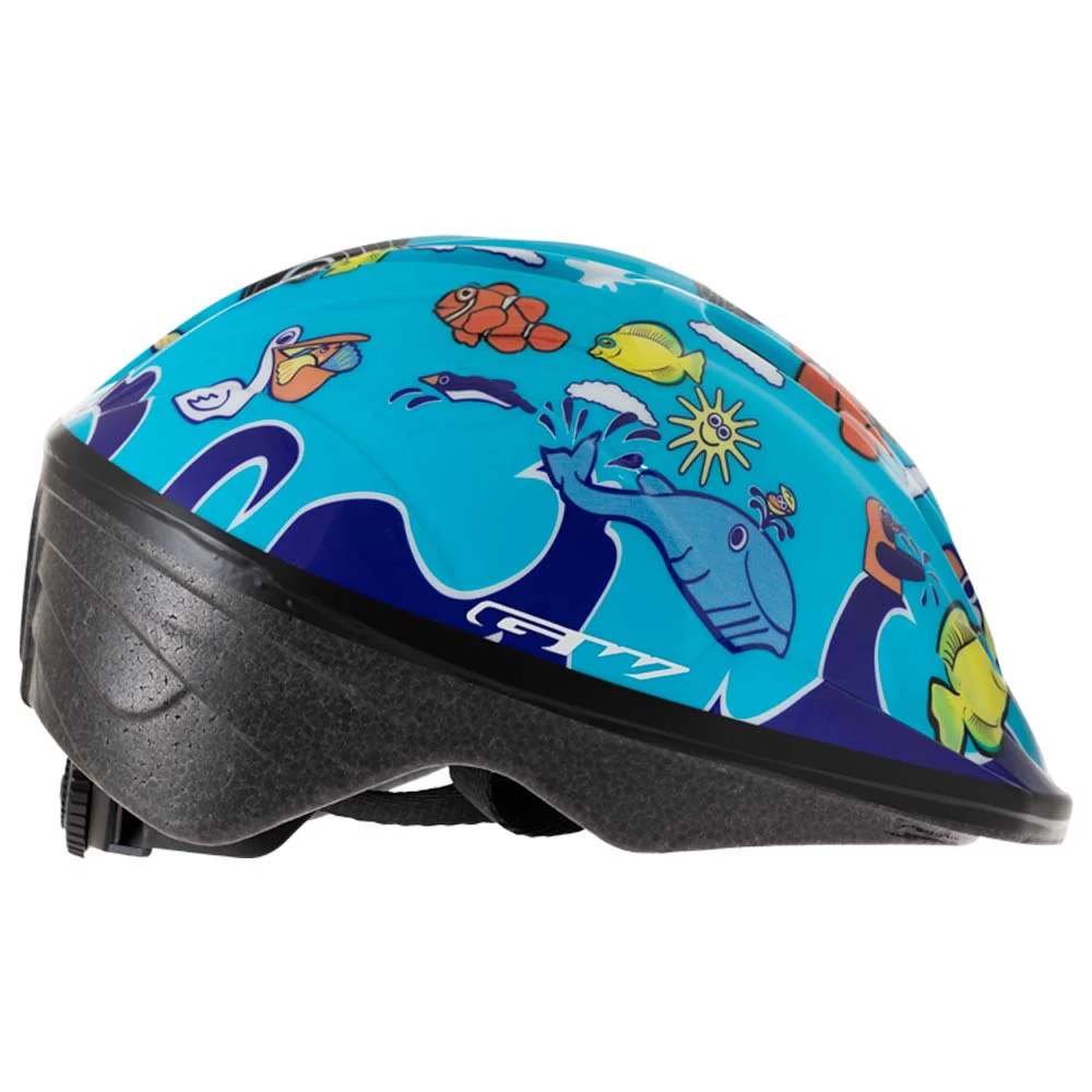 Casco Infantil N1 Azul Animal Océano - Imagen 4