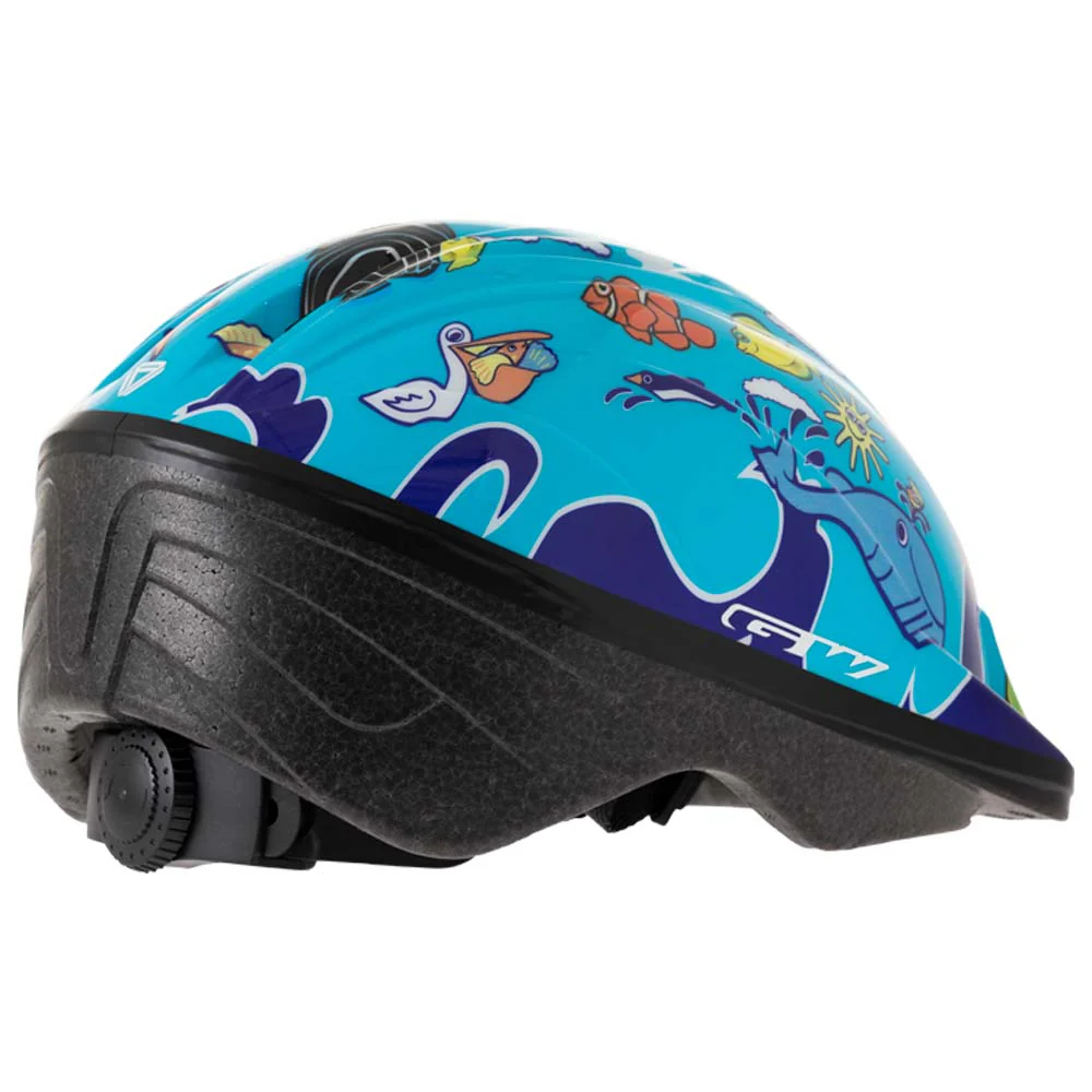 Casco Infantil N1 Azul Animal Océano - Imagen 3