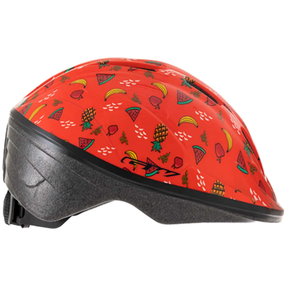 Casco Infantil N1 Rojo Frutas - Imagen 3