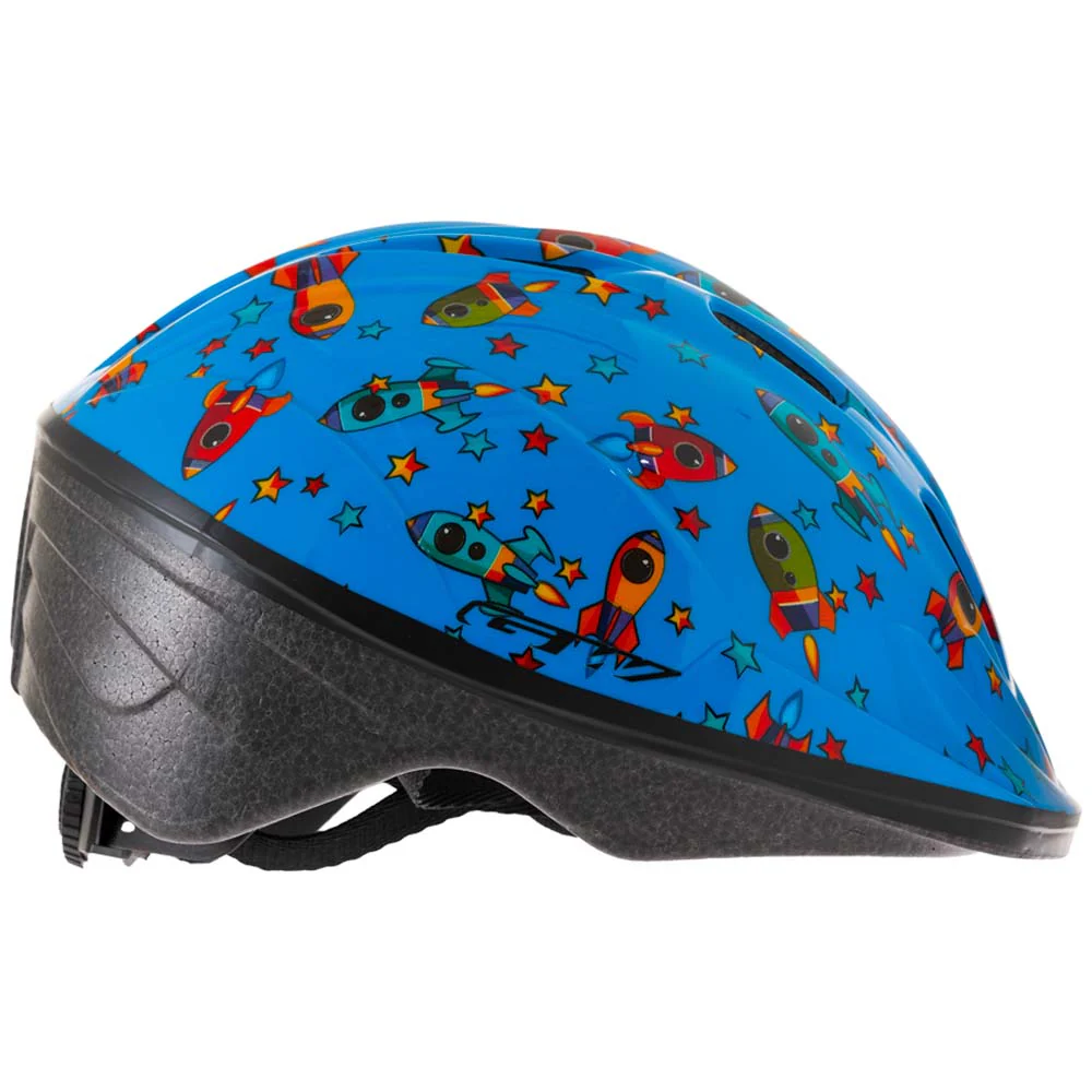 Casco Infantil N1 Azul Cohete - Imagen 3