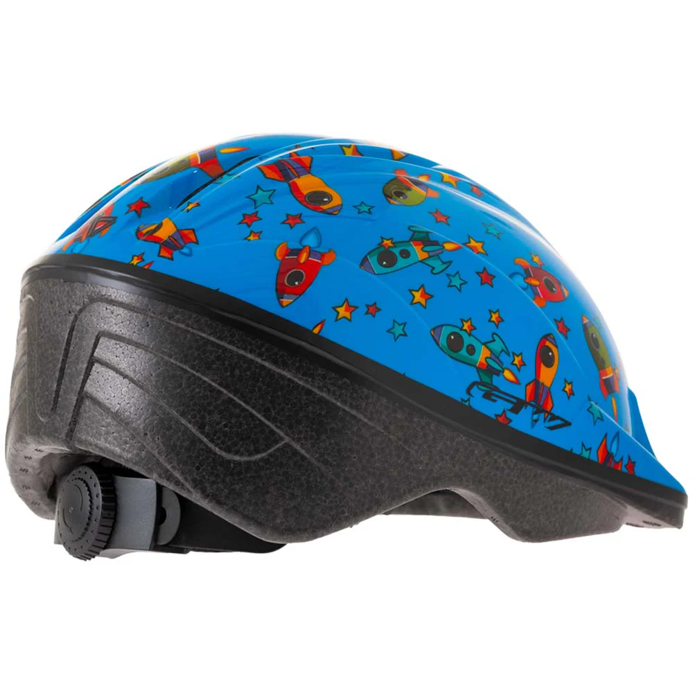 Casco Infantil N1 Azul Cohete - Imagen 4