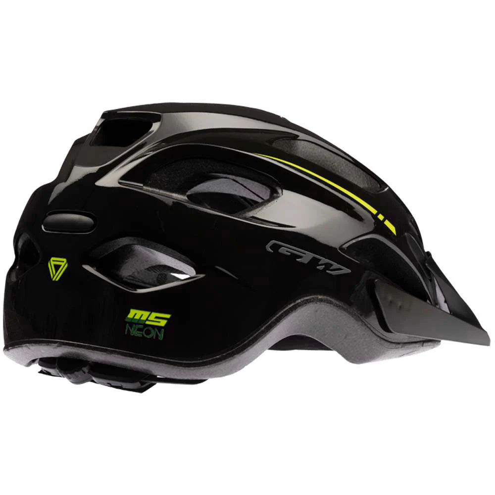 Casco M5 Negro/ Amarillo - Imagen 3
