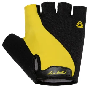 Guante Fluo Negro Amarillo