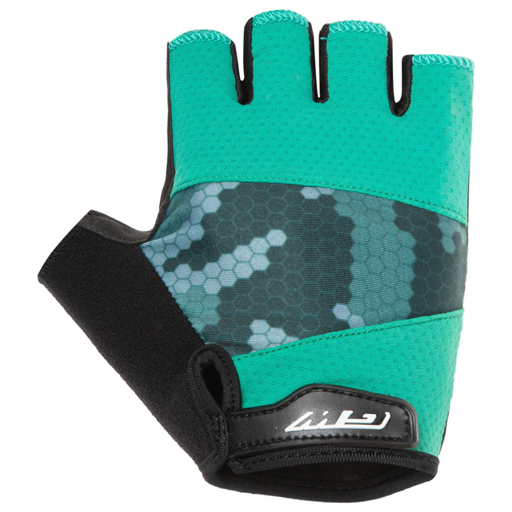 Guante Camo Half Verde Camuflado