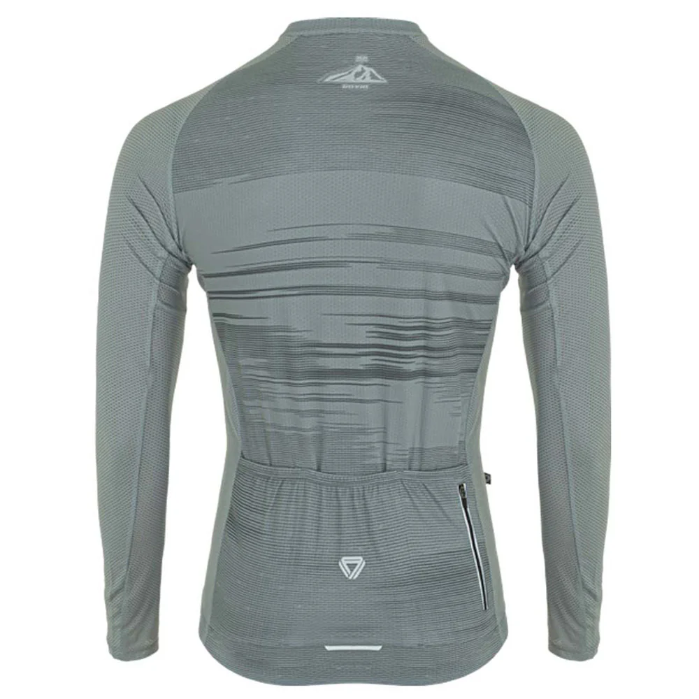 Camiseta Manga Larga Gavia Gris - Imagen 7