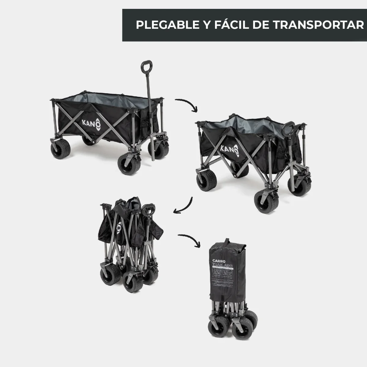 Carro de Transporte Convertible en Mesa Sherpa Table - Imagen 7