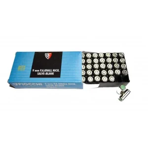 SALVA FOGUEO FIOCCHI 9 mm SONIDO FUERTE / CAJA DE 50 UNIDADES