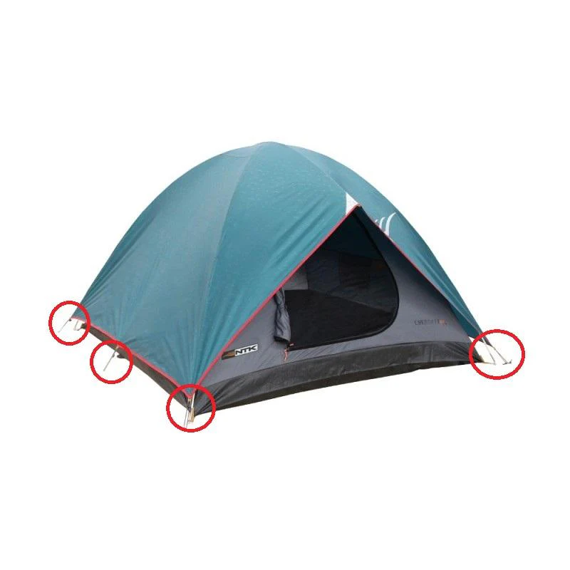 Carpa Nautika Cherokee 3/4 P / 2.500 Ml/ Hiking Outdoor / Oferta - Imagen 3