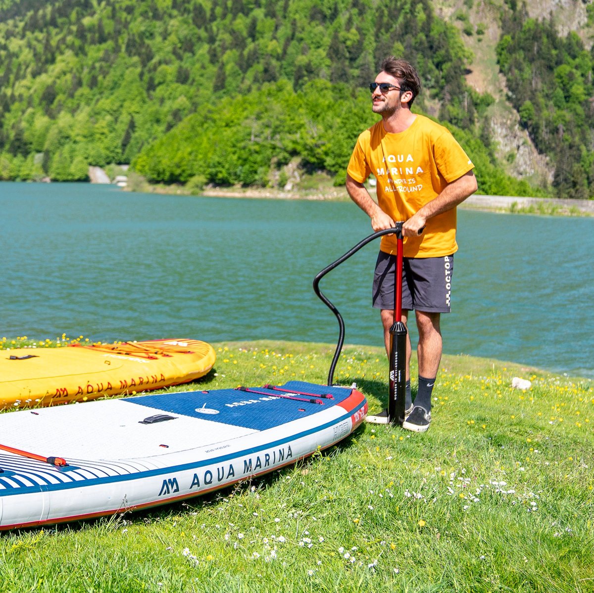 Bombín para SUP Liquid Air V1 Doble Acción - Imagen 8