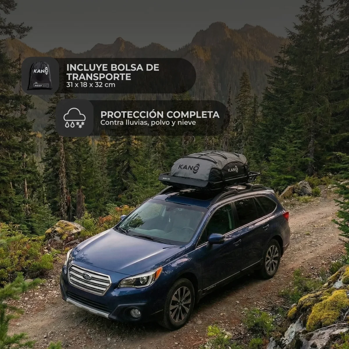 Bolso para Techo Porta Equipajes Expandible 362 - 450 L - Imagen 8