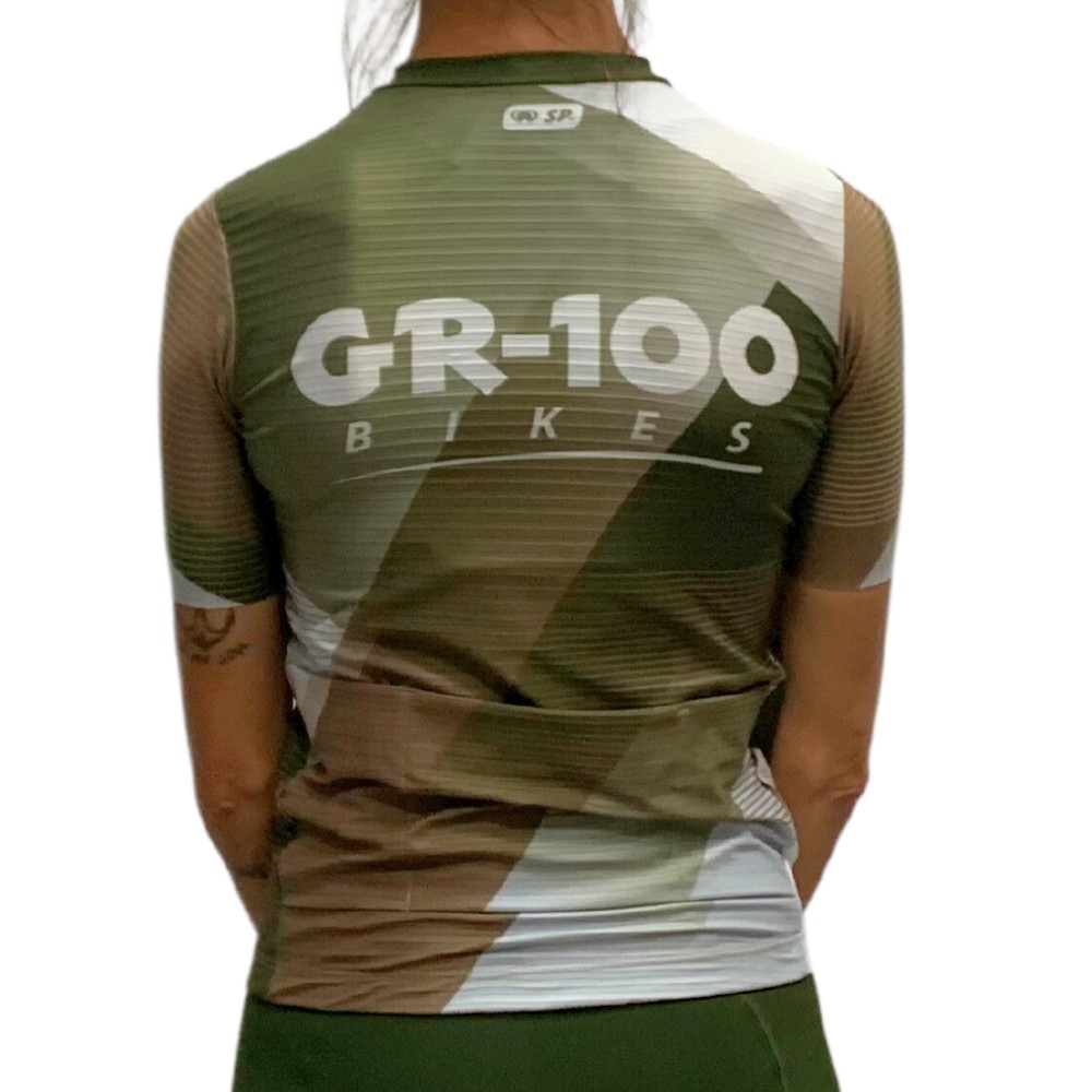 Maillot GR100 Giro Sporting Pursuits Kaki 2023 - Imagen 8