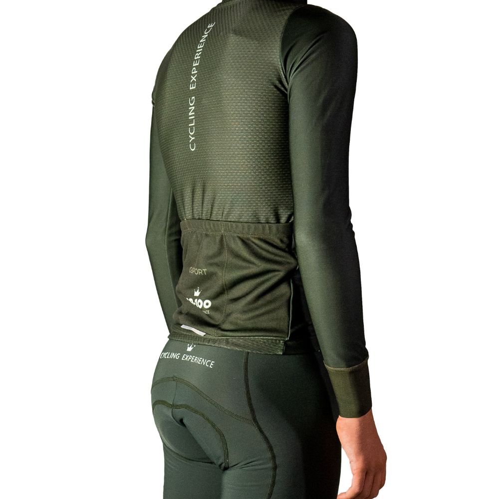 Maillot GR-100 GSPORT Aero Verde Wald Largo 2024 - Imagen 7