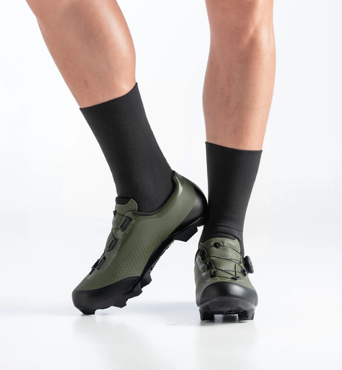 Zapatillas MTB Dustek Verde Militar - Imagen 8