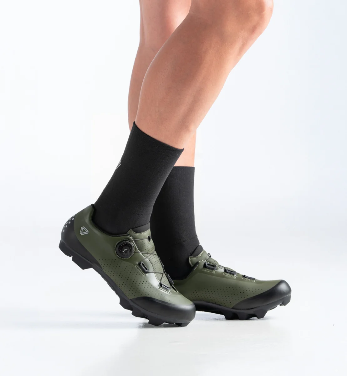 Zapatillas MTB Dustek Verde Militar - Imagen 9