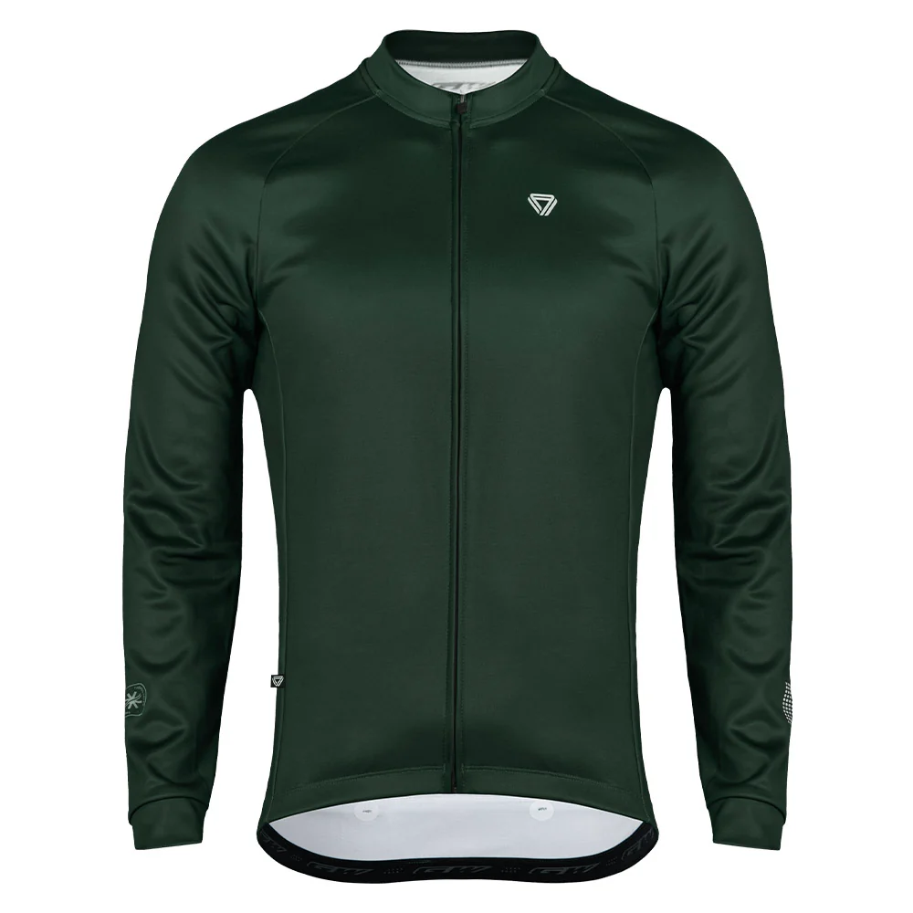 Camiseta Manga Larga Halley Térmica Verde Militar - Imagen 8