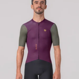 Camisa Manga Corta Sleek Granate