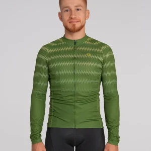 Camiseta Manga larga Wave Esmeralda