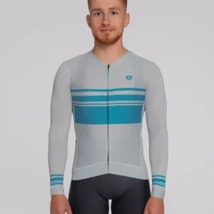 Camiseta Manga Larga Basic Gris Claro