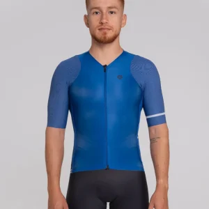 Camiseta Manga Corta Essential Azul