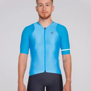 Camiseta Manga Corta Essential Azul Claro