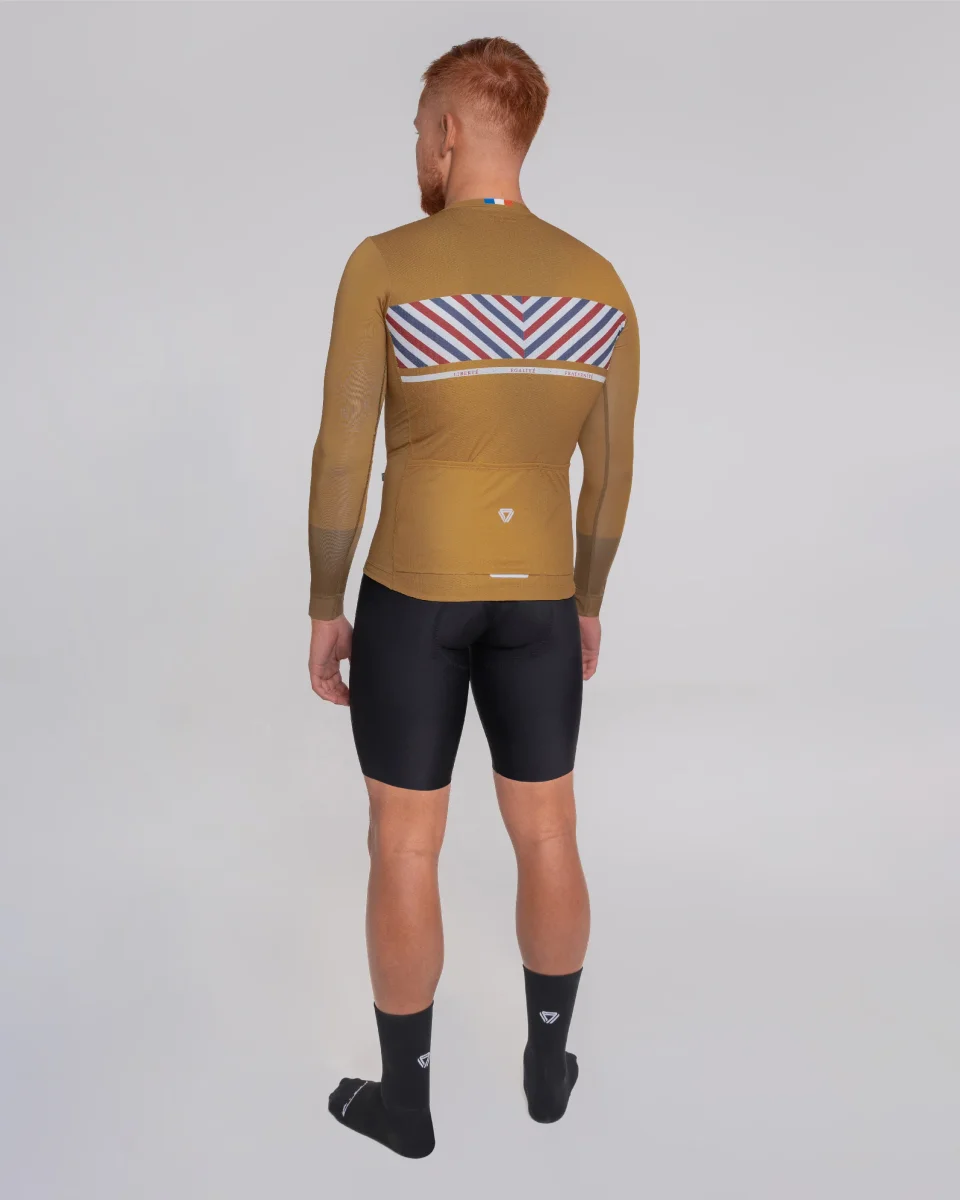 Camiseta Manga Larga Liberte Elegance Mostaza - Imagen 4