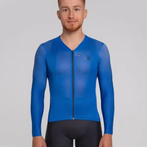 Camiseta Manga Larga Dig Basic Azul