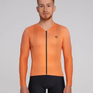 Camiseta Manga Larga Dig Basic Naranja