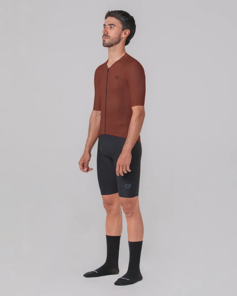 Camiseta Manga Corta Dig Basic Terracota - Imagen 3