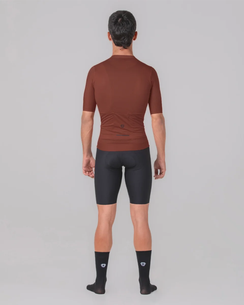 Camiseta Manga Corta Dig Basic Terracota - Imagen 4