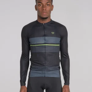 Camiseta Manga Larga Hombre Ocelot Negro