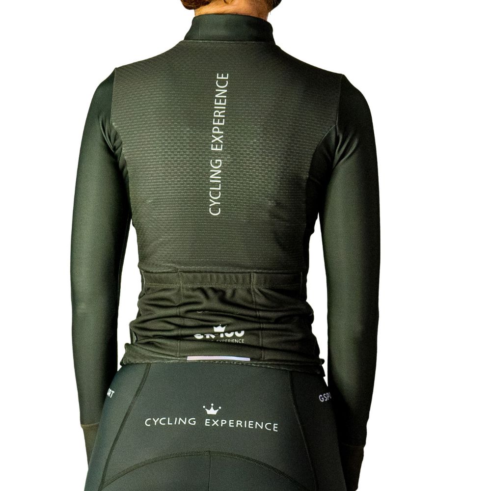 Maillot GR-100 GSPORT Aero Verde Wald Largo 2024 - Imagen 4