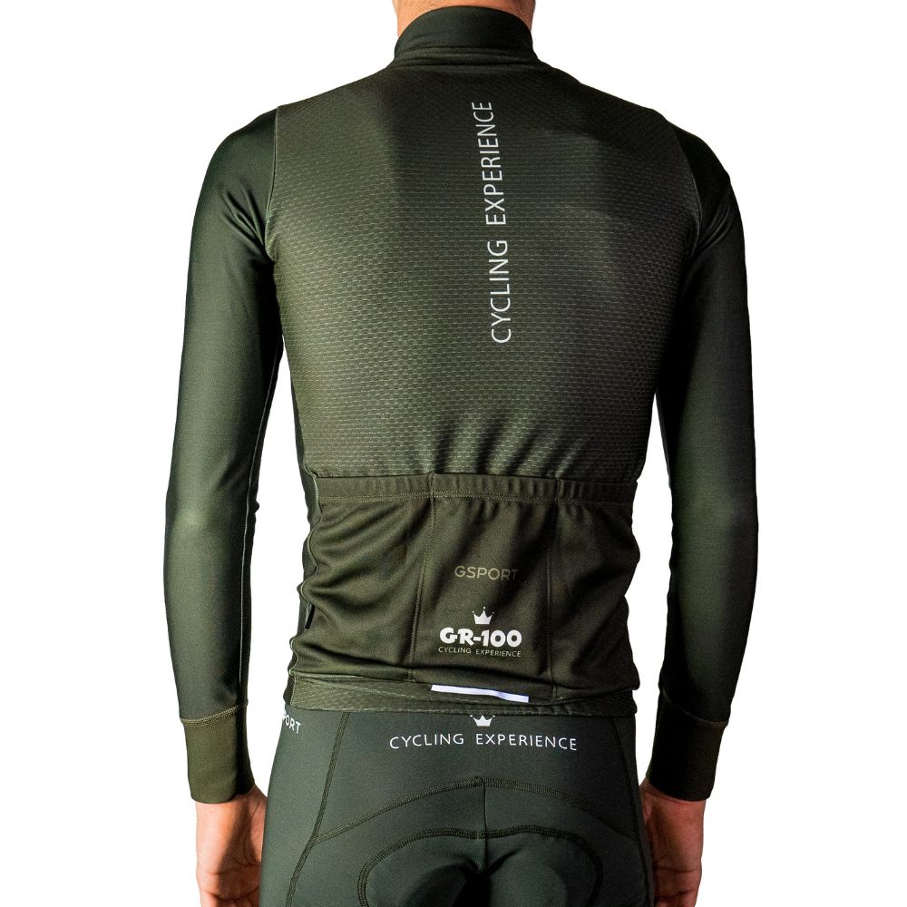 Maillot GR-100 GSPORT Aero Verde Wald Largo 2024 - Imagen 8