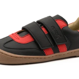 Flexinens deportivas 9023-R_SALVAJE-VIVE_NEGRO-ROJO_P. RESP MIEL_T.