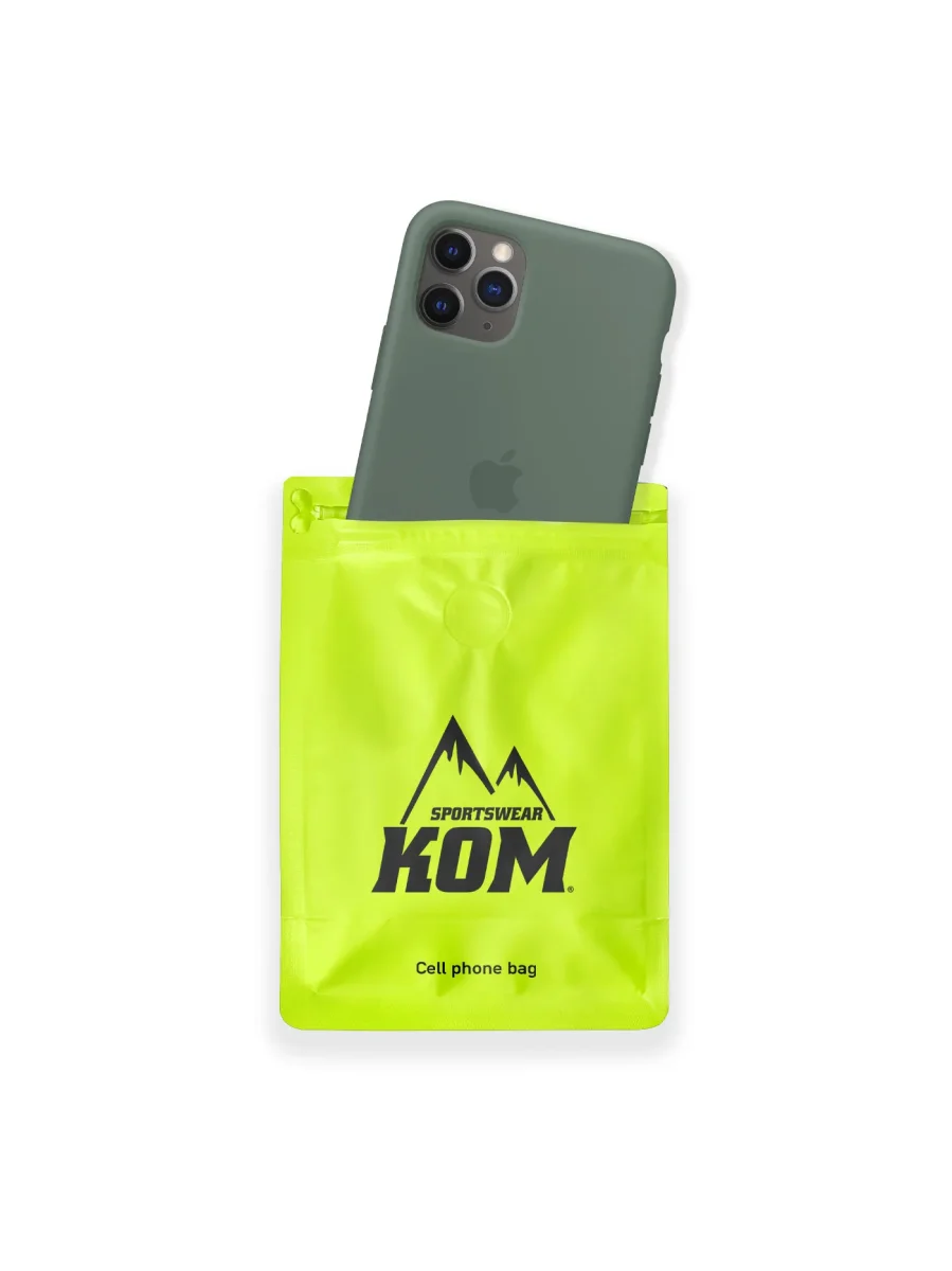 Estuche impermeable celular cierre ziploc ciclismo, running, motos, - Imagen 7