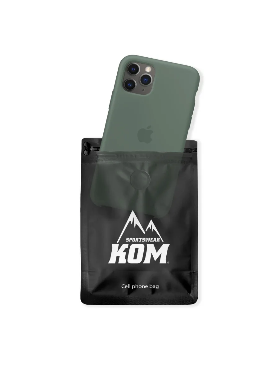 Estuche impermeable celular cierre ziploc ciclismo, running, motos, - Imagen 3