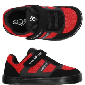 Bar3foot Cross Vegan Rojo Negro