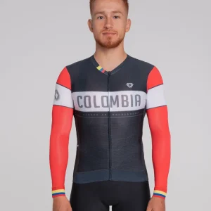 Camiseta Manga Larga Colombia Red