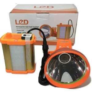 Foco Caceria Led Mineria Camping Usb Largo Alcance 300mts