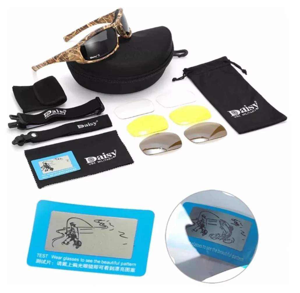 Lente Daisy Camo / Tactico Caza Micas X7 - Imagen 3