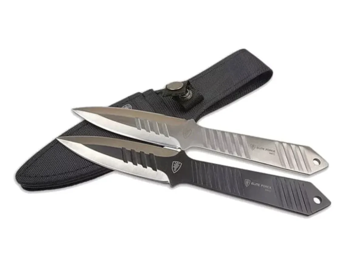 Cuchillo Lanzamiento Elite Force Profesional /hiking Outdoor - Imagen 2