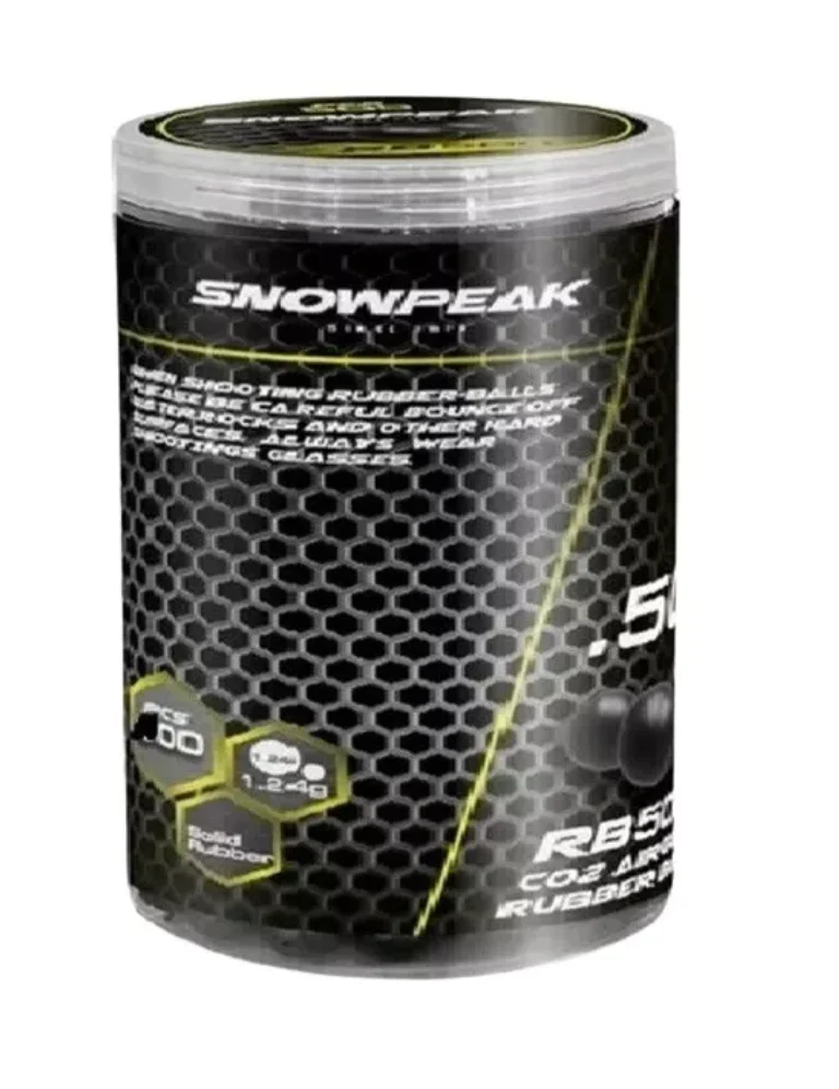 Balin De Goma Cal.50 Traumatico 300un / Hiking Outdoor