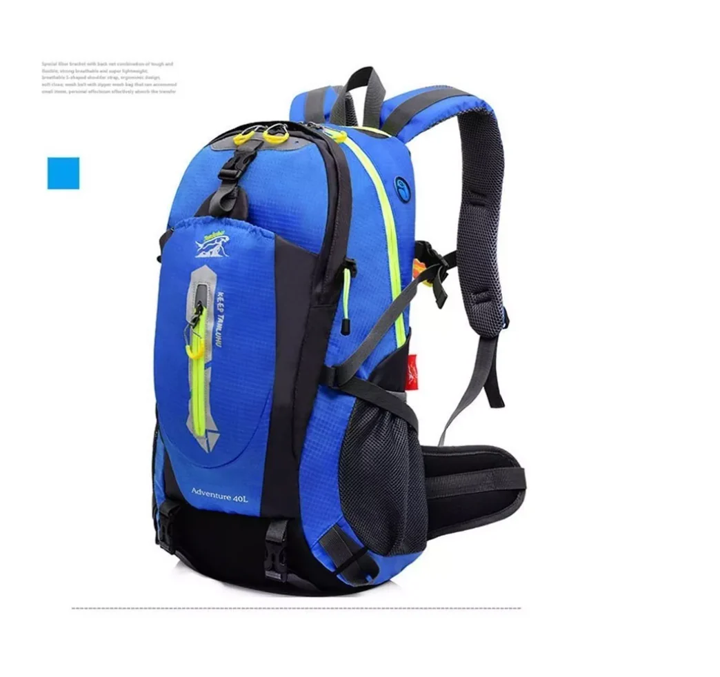 Mochila Trekking 40 Lts + Bolsa Hidratación / Hiking Outdoor - Imagen 3