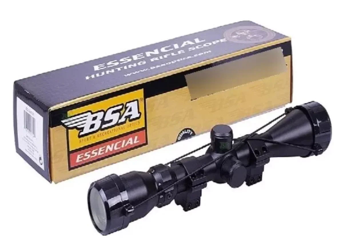 Mira Telescópica Bsa Essencial 3-9x40 Original / Hiking Outdoor - Imagen 5