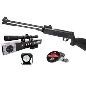 RIFLE WF600P - RESORTE Incluye MIRA TELESCOPICA 4X20 + POSTONES