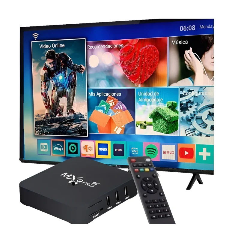 Tv Box Deco Mxq Pro 8k / Magis Tv / Android / Punto Outlet - Negro - Normal - Imagen 3