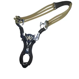 Resortera, Tira China, Onda De Metal Para Caza, Camping - Plateado