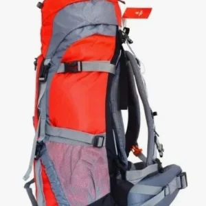 Mochila Alta Montaña 65 Lts Trekking - Outdoor - Camping Verde Lima Liso / OFERTA